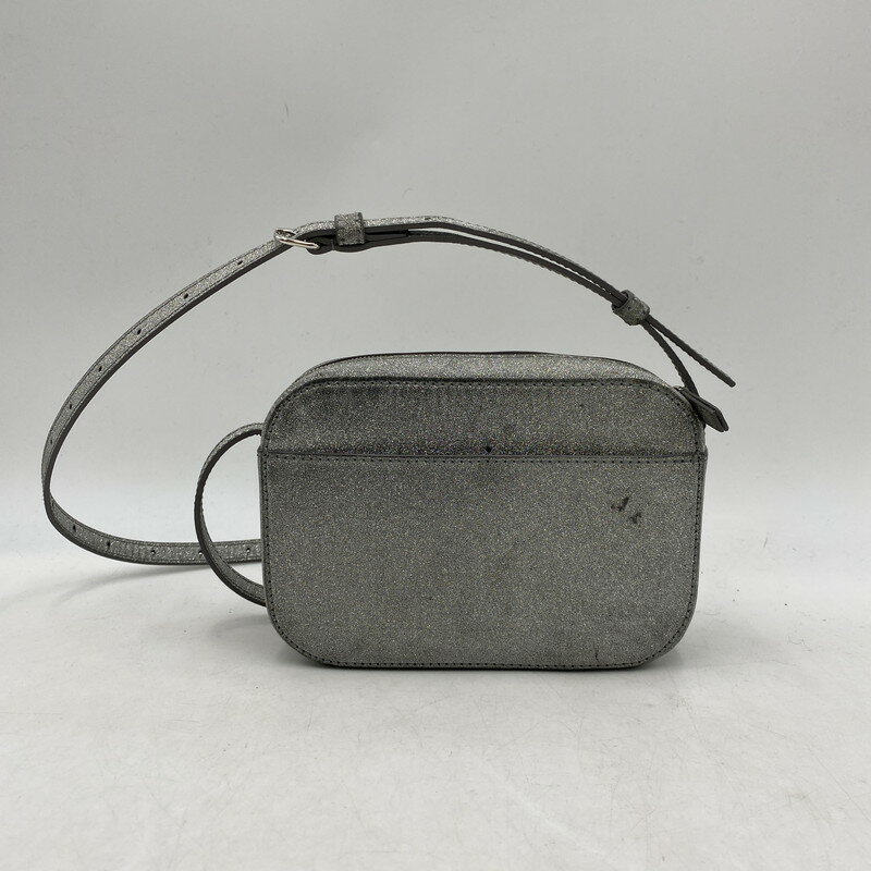 【中古】【レディース】BALENCIAGA EVERYDAY Shoulder Bag 552372 バレンシアガ エブリデイ ショルダーバッグ カメラバッグ 鞄 カバン サイズ：約12×17.5×5.5cm カラー：メタリックシルバー 万代Net店 180-240122-ay-01-izu