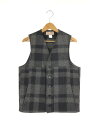 【中古】【メンズ】FILSON MACKINAW WOOL VEST FSV1020 フィルソン マッキーノウールベスト トップス サイズ：36 カラー：グレー 万代Net店