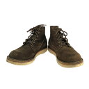 【中古】【メンズ】VIBERG BOOTS BOBCAT ヴァイバーグ ブーツ ボブキャット レースアップブーツ 靴 サイズ：9 1/2 カラー：ブラウン 万代Net店