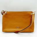 【中古】【レディース】COACH C2080-76645 コーチ レザー ショルダーバッグ 鞄 カラー:オレンジ 万代Net店 180-240127-as-05...