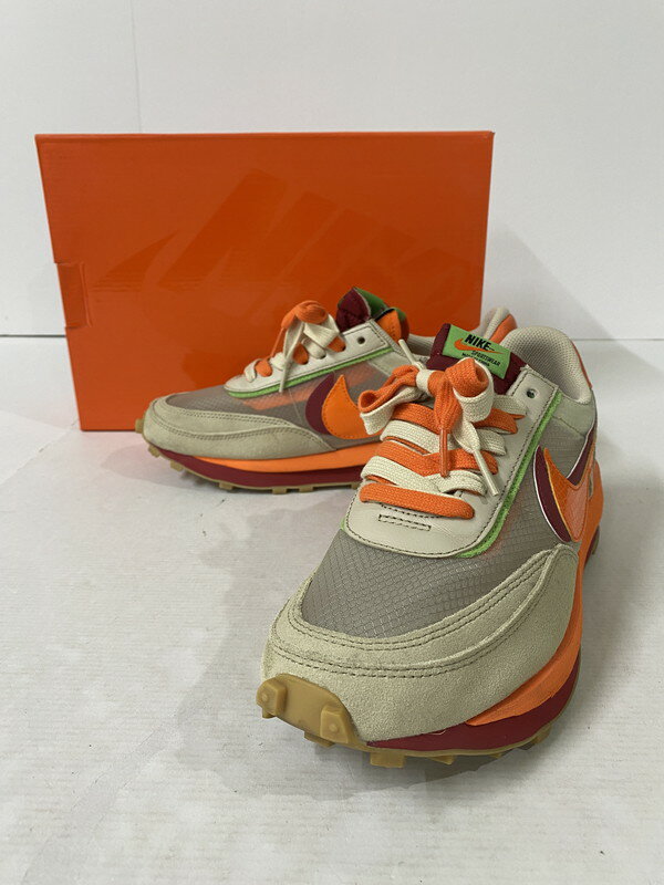 【中古】【メンズ】NIKE DH1347-100 ナイキ LDWAFFLE / S / C sneaker スニーカー シューズ 靴 サイズ：26.5cm カラー：NET/ORANGE BLAZE-DEEP RED 万代Net店