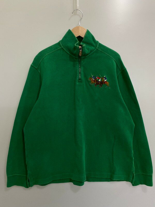 yÁzyYzPolo by Ralph Lauren |oCt[ 90S HALF ZIP KNIT n[tWbvRbgjbg TCYFL J[FO[ NetX