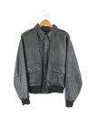 【中古】【メンズ】J.A.DUBOW MFG.CO TYPE A-2 LEATHER FLIGHT JACKET VINTAGE J.A.デュボウ タイプ A-2 レザー フライトジャケット アウター ヴィンテージ 五角形 TALON ZIP サイズ：40 カラー：ブラック 万代Net店