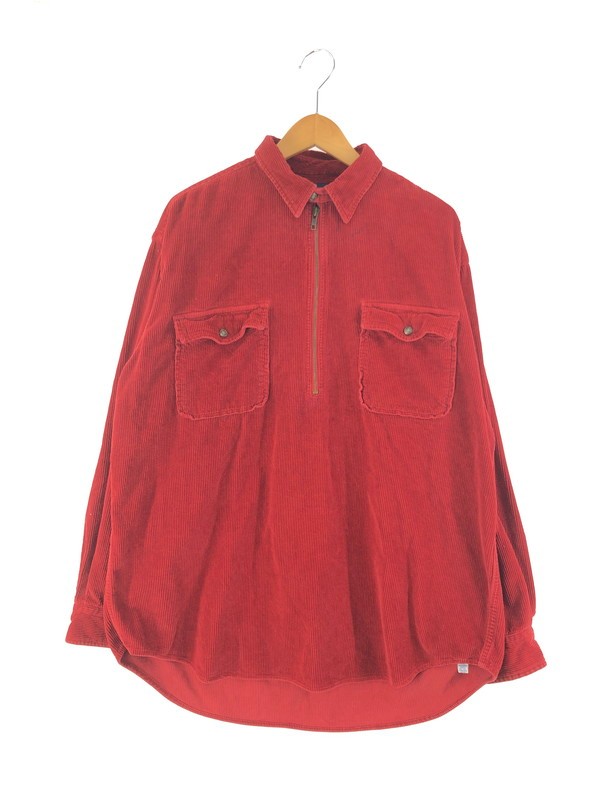 yÁzyYzPOLO by RALPH LAUREN 90's HALF ZIP CORDUROY SHIRT | oC t[ 90N n[tWbv R[fCVc  gbvX TCYFL J[Fbh NetX