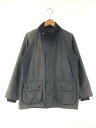 【中古】【メンズ】BARBOUR BEDALE JACKET 1702252 バブアー ビデイルジャケット ライトアウター オイルドジャケット サイズ：C34 カラー：ブラック(色褪せ大) 万代Net店