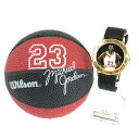 yÁzyYzWILSON MICHAEL JORDAN QUARTZ WRIST WATCH EB\ }CPW[_ NH[c rv TCYFP[Xa 35mm r ő17.5cm J[FS[h/ubN NetX