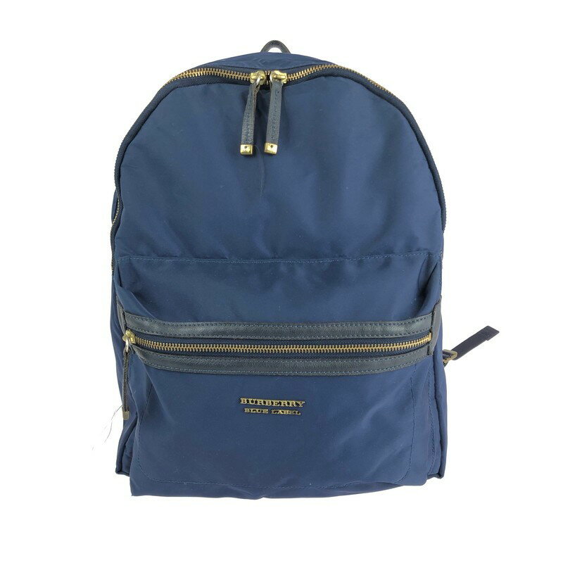 【中古】【レディース】BURBERRY BLUE LABEL NYLON RUCKSACK E2109-802-28 バーバリー ブルーレーベル ナイロン リュックサック カバン バックパック サイズ：約37.5×32×16.5cm 万代Net店