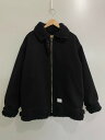 【中古】【メンズ】WTAPS 18AW OVIS JACKET.WONY.MELTON 182GWDT-JKM04 ダブルタップス メルトン ボア ジャケット アウター サイズ：3 カラー：ブラック 万代Net店