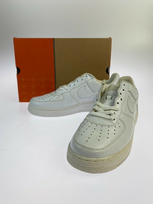 【中古】【メンズ】NIKE HTM AIR FORCE 1 305895-111 ナイキ エアフォースワン スニーカー 靴 サイズ：29.0cm US11 カラー：WHITE/WHITE-NEUTRAL GREY 万代Net店 160-240219-yn-38-min