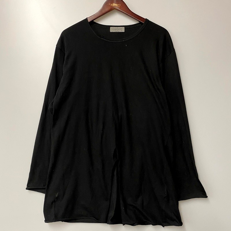 yÁzyYzYOHJI YAMAMOTO POUR HOMME 30/- COTTON JERSEY JUMBO LONG SLEEVE T-SHIRT HZ-T60-997 EW}g v[I TVc  gbvX TCYF3 J[FubN NetX