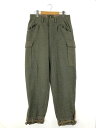 【中古】【メンズ】SWEDISH ARMY M-39 WOOL CARGO PANTS VINTAGE スウェーデン軍 M-39 ウールカーゴパンツ ボトムス ヴィンテージ サイズ：96 カラー：カーキ 万代Net店