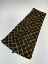 【中古】【メンズ/レディース】OLD STUSSY 90's MONOGRAM MUFFLER BWN オールド ステューシー モノグラム マフラー カラー：ブラウン 万代Net店