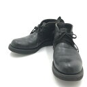 【中古】【メンズ】VIBERG BOOT CHUKKA BOOTS ヴァイバーグ ブーツ チャッカブーツ 靴 サイズ：8 1/2 カラー：ブラック 万代Net店