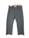 【中古】【メンズ】YAECA CONTEMPO 2WAY SET UP PANTS 57652 ヤエカ コンテンポ 2ウェイ セットアップパンツ ボトムス サイズ：S カラー：チャコールグレー 万代Net店