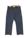 【中古】【メンズ】YAECA CONTEMPO 2WAY SET UP PANTS 57652 ヤエカ コンテンポ 2ウェイ セットアップパンツ ボトムス サイズ：S カラー：ネイビー 万代Net店