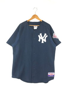 【中古】【メンズ】MAJESTIC ATHLETIC MLB AUTHENTIC COLLECTION New York Yankees Roger Clemens AUTHENTIC JERSEY マジェスティック MLB オーセンティックコレクション ニューヨークヤンキース ロジャー・クレメンス ユニフォーム サイズ：L カラー：ネイビー 万代Net店