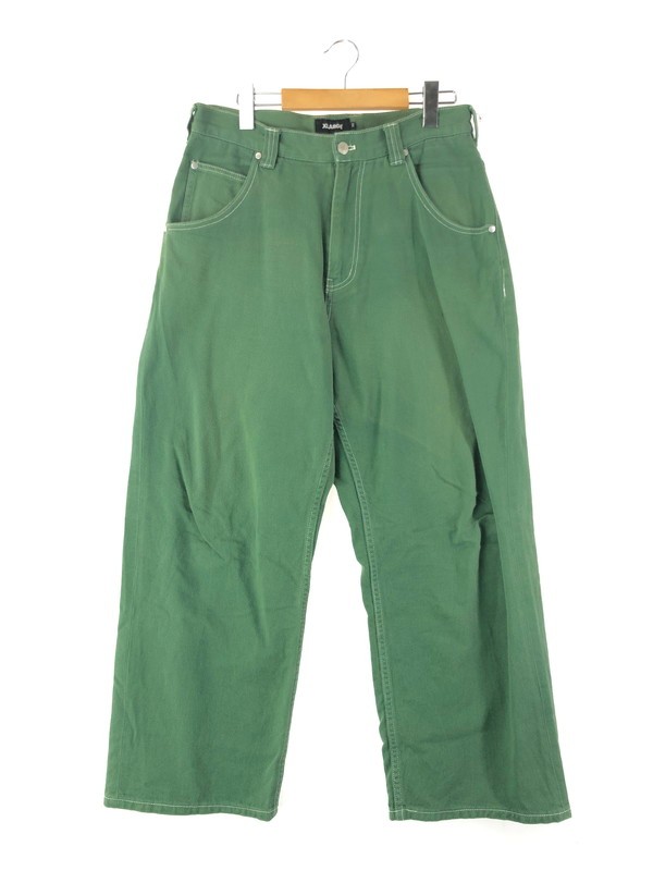 yÁzyYzXLARGE HARDLY WORKING CONTRAST STITCH WIDE PANTS 101222031007 GNXg[W n[h[ [LO RgXgXeb` Chpc {gX TCYF32 J[FO[ NetX