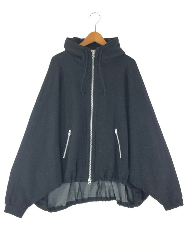 【中古】【レディース】COGTHEBIGSMOKE ZIP UP HOODIE 3802-224-203-1 コグザビッグスモーク ジップアップフーディー トップス パーカー サイズ：2 カラー：ブラック 万代Net店