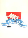 【美中古品】【メンズ】NIKE DUNK LOW RETRO UNIVERSITY BLUE DD1391-102 ナイキ ダンク ロー レトロ UNC ユニバーシティーブルー スニーカー 靴 サイズ：27.5cm US 9.5 カラー：WHITE/UNIVERSITY BLUE-WHITE 万代Net店