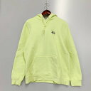 【中古】【メンズ】STUSSY BASIC STUSSY HOODED 47720-00 ステューシー プルオーバーパーカー スウェット フーディ トップス サイズ：M カラー：黄緑 万代Net店