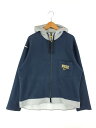 【中古】【メンズ】NIKE 90’s ZIP UP HOODIE F60207TWA ナイキ 90年代 ジップアップフーディー トップス パーカー 銀タグ サイズ：M カラー：ネイビー 万代Net店