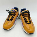 【中古】【メンズ】NIKE AIR MAX 95 PREMIUM 538416-800 ナイキ エアマックス95 プレミアム スニーカー シューズ 靴 サイズ：27cm カラー：MONARCH/LIGHT BLUE FURY-NAVY 万代Net店