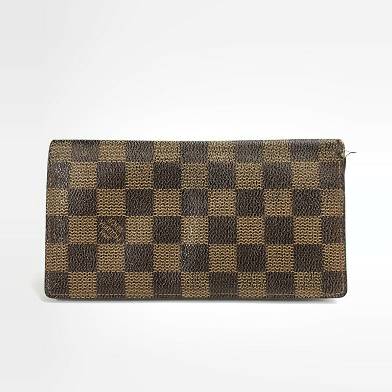 【中古】【メンズ/レディース】LOUIS VUITTON ルイ・ヴィトン MI0092 ダミエ ロングウォレット 財布 長財布 札入れ ウォレット ロングウォレット レザー ブランド 小物 カラー：ブ 179-220320-gm-6-fuz 万代Net店