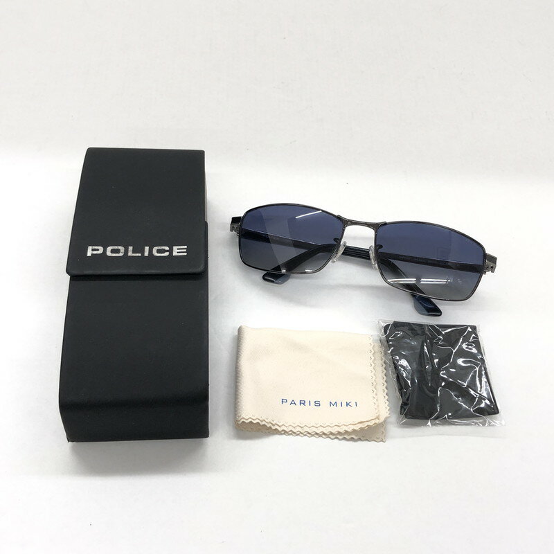 【中古】【メンズ】 POLICE ポリス SPLA60J サングラス 203-240226-hn-02-fur サイズ：59ロ17 130 カラー：ブラック 万代Net店