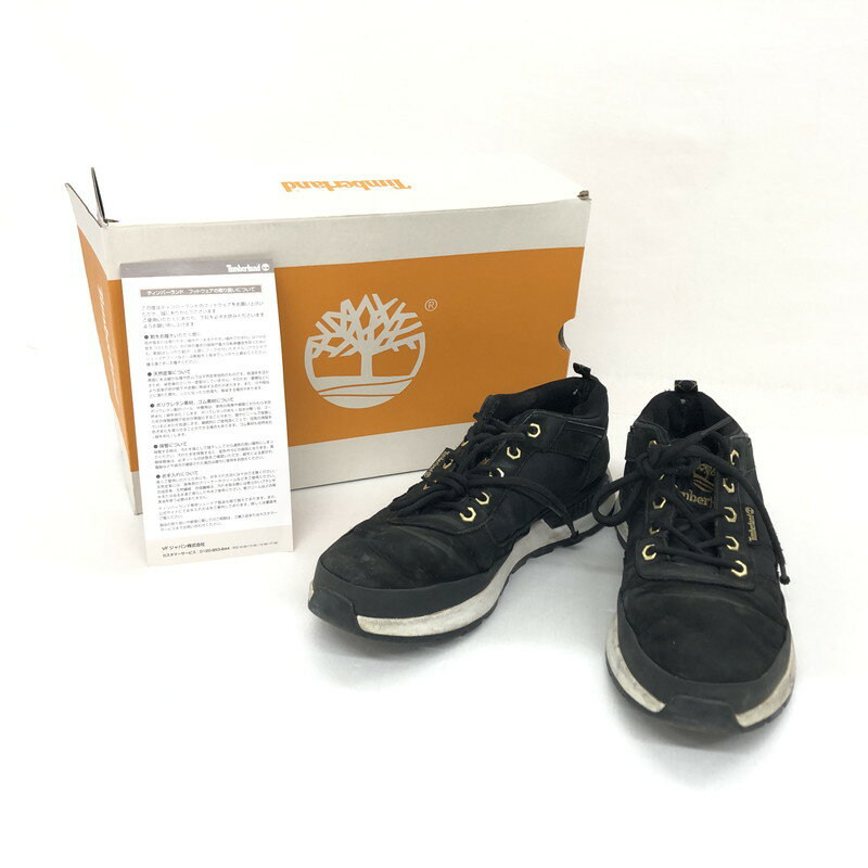 【現状渡し品】【メンズ】 Timberland ティンバーランド TB0A5QET001 ローカットスニーカー 靴 165-240307-hn-03-fur サイズ:27.0cm US 9 カラー:ブラック/ホワイト 万代Net店