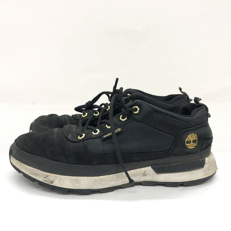 【現状渡し品】【メンズ】 Timberland ティンバーランド TB0A5QET001 ローカットスニーカー 靴 165-240307-hn-03-fur サイズ：27.0cm US 9 カラー：ブラック/ホワイト 万代Net店