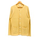 【中古品】【メンズ】 CHESWICK チェスウィック カーディガン トップス 長袖 145-240319-hn-02-fur サイズ:L カラー:イエロー 万...