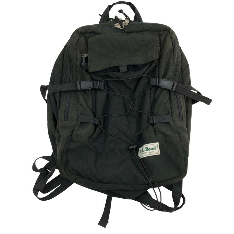 【ジャンク品】【メンズ/レディース】 L.L.Bean エルエルビーン バックパック リュックサック カバン 188-251026-hn-02-fur カラー：ブラック 万代Net店