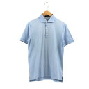 【現状渡し品】【メンズ】 ESTNATION エストネーション 半袖ポロシャツ トップス 178-251027-hn-06-fur サイズ:M カラー:ブルー系...