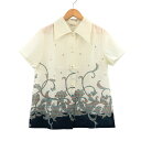 【現状渡し品】【メンズ】 Sutabia スタビア 半袖シャツ カジュアルシャツ トップス 147-251027-hn-07-fur サイズ:L カラー:ホワイ...