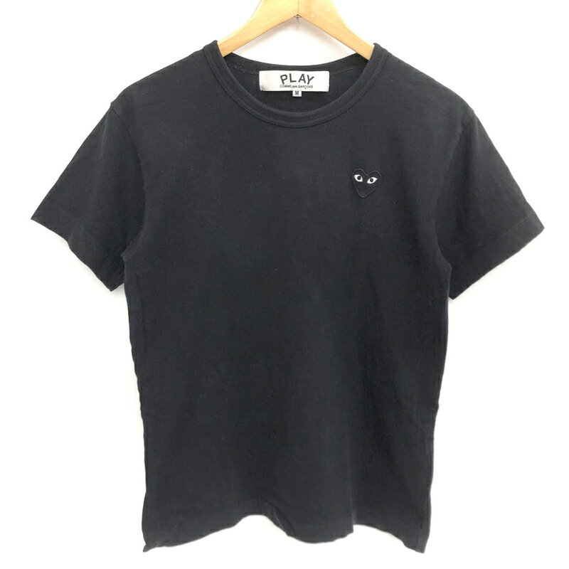  COMME des GARCONS コムデギャルソン BLACK EMBLEM S/S TEE AX-T064 半袖 Tシャツ トップス 140-260701-rs-04-fur サイズ：M カラー：ブラック 万代Net店