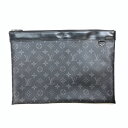 【中古】【メンズ/レディース】 LOUIS VUITTON ルイ・ヴィトン モノグラム エクリプス ポシェット ディスカバリーバッグ ブランド バッグ カバン 179-231231-gm-16-fuz カラー：ブラック 万代Net店