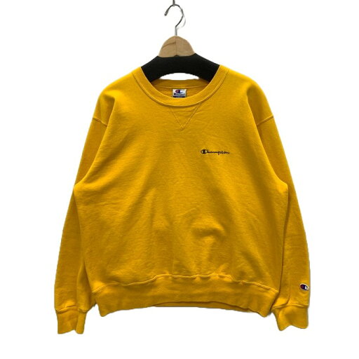 【中古】【メンズ/レディース】 Champion チャンピオン 90s 青刺繍タグ後期 スウェット メキシコ製 トップス ブランド 古着 90's 145-240127-gm-19-fuz サイズ:L カラー:イエロー 万代Net店 【中古】【メンズ/レディース】 Champion チャンピオン 90s 青刺繍タグ後期 スウェット メキシコ製 トップス ブランド 古着 90's 145-240127-gm-19-fuz サイズ:L カラー:イエロー 万代Net店
