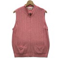【中古】【メンズ】 ニットベスト トップス ブランド 古着 145-240205-gm-11-fuz サイズ:L カラー:ピンク 万代Net店(4)