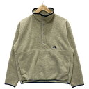 【中古】【メンズ】 THE NORTH FACE ザ・ノースフェイス NA-3288 FLEECE PULLOVER フリースプルオーバージャケット アウター ブランド 古着 144-240212-gm-28-fuz サイズ：M カラー：ベージュ 万代Net店