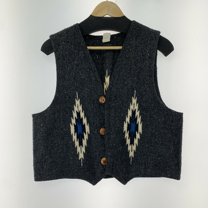 【中古】【メンズ】 MOLINA VEST モリナ ベスト WOOL MEXICO VEST ウール メキシコ ベスト 145-240224-st-17-fuz サイズ：L カラー：グレー 万代Net店