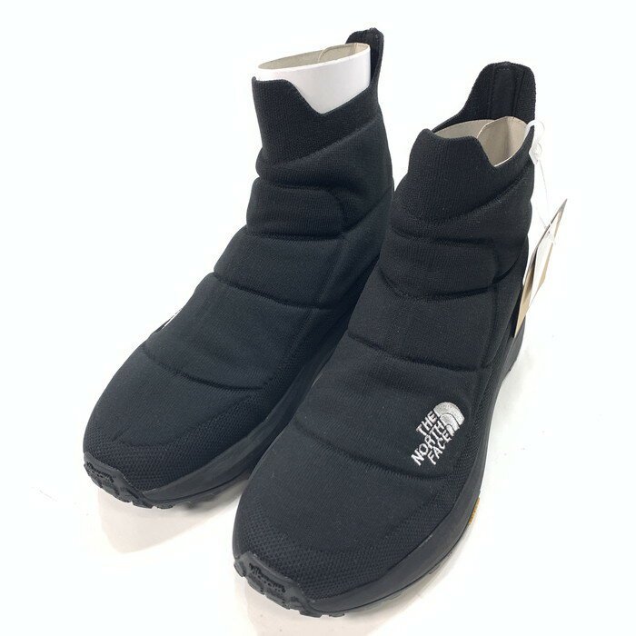 【中古】【メンズ】 THE NORTH FACE ザ・ノースフェイス NF52243 SHELTER KNIT MID WR シェルター ニット ミッド 防水 ブーツ シューズ 靴 164-240303-gm-14-fuz サイズ：28cm カラー：ブラック 万代Net店