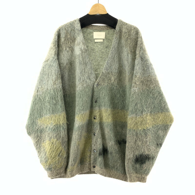 yÁzyYz YOKE [N YK23FW0574S LANDSCAPE MOHAIR JACQUARD CARDIGAN wA WK[h J[fBK 140-240308-ak-8-fuz TCYF4 J[FO[ NetX