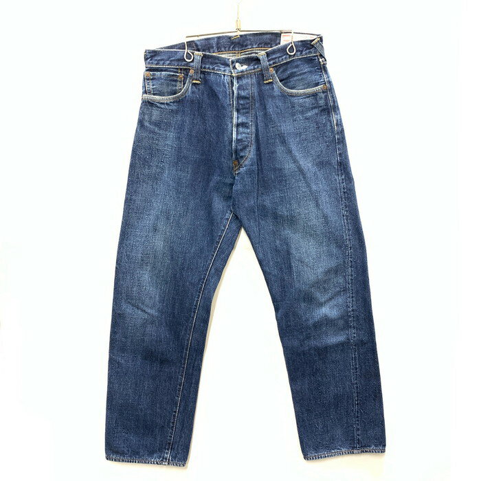  EVISU エヴィス 2001-No.1 （ペイントなし） DENIMPANTS デニムパンツ ジーンズ 156-240323-gm-7-fuz サイズ：34×32 万代Net店