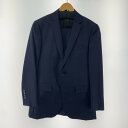 【中古】【メンズ】 BURBERRY BLACK LABEL バーバリーブラックレーベル SUITS スーツ セットアップ 141-240324-st-9-fuz サイズ：9-74-165 カラー：ネイビー 万代Net店