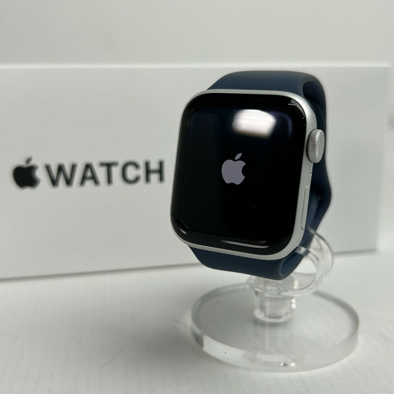 【中古】Apple アップル Apple MRE13J/A AppleWatch SE 第2世代 40mm ストームブルースポーツバンド 096-240401-YS-1-fuz 万代Net店