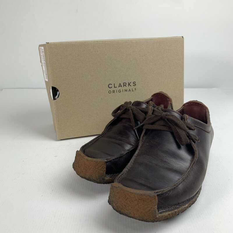 【中古】【メンズ】 Clarks クラークス WALLABEE ワラビー 164-240413-st-13-fuz サイズ：26.0cm カラー：ブラウン 万代Net店