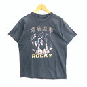 【中古】【メンズ】 GILDAN ASAP ROCKY エイサップ・ロッキー 半袖Tシャツ カットソー トップス ブランド 古着 142-240413-gm-1-fuz サイズ：表記なし カラー：ブラック 万代Net店