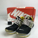 【中古】【メンズ】 NIKE ナイキ 789870-001 AIR PRESTO QS エア プレスト 160-240414-st-7-fuz サイズ：29.0-30.0cm カラー：ブラック/イエロー 万代Net店