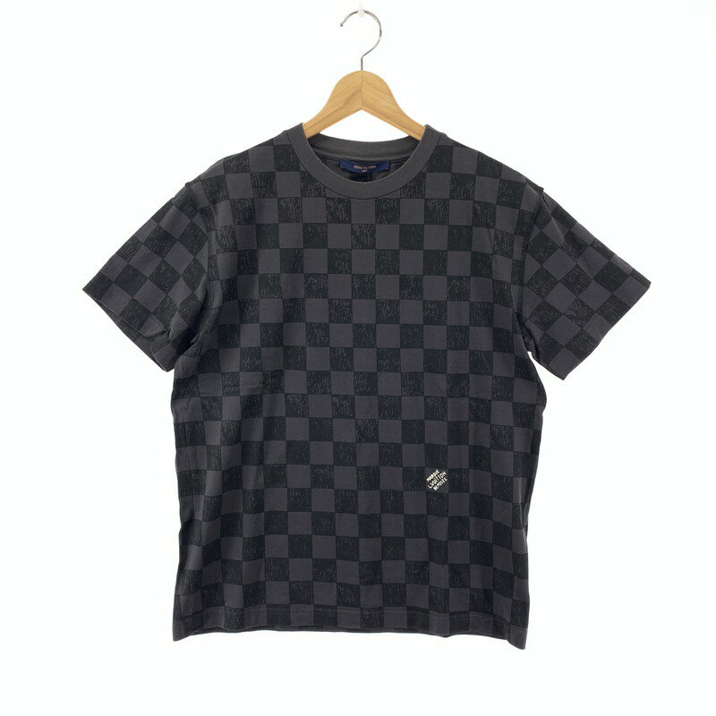 【中古】【メンズ】 LOUIS VUITTON ルイ・ヴィトン HLY32W ダミエ 半袖Tシャツ  ...