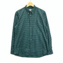 【中古】【メンズ】 THE NORTH FACE ザ・ノースフェイス NR11966 ヒデンバリーシャツ 長袖シャツ トップス ブランド 古着 144-240721-gm-37-fuz サイズ:M カラー:グリーン 万代Net店